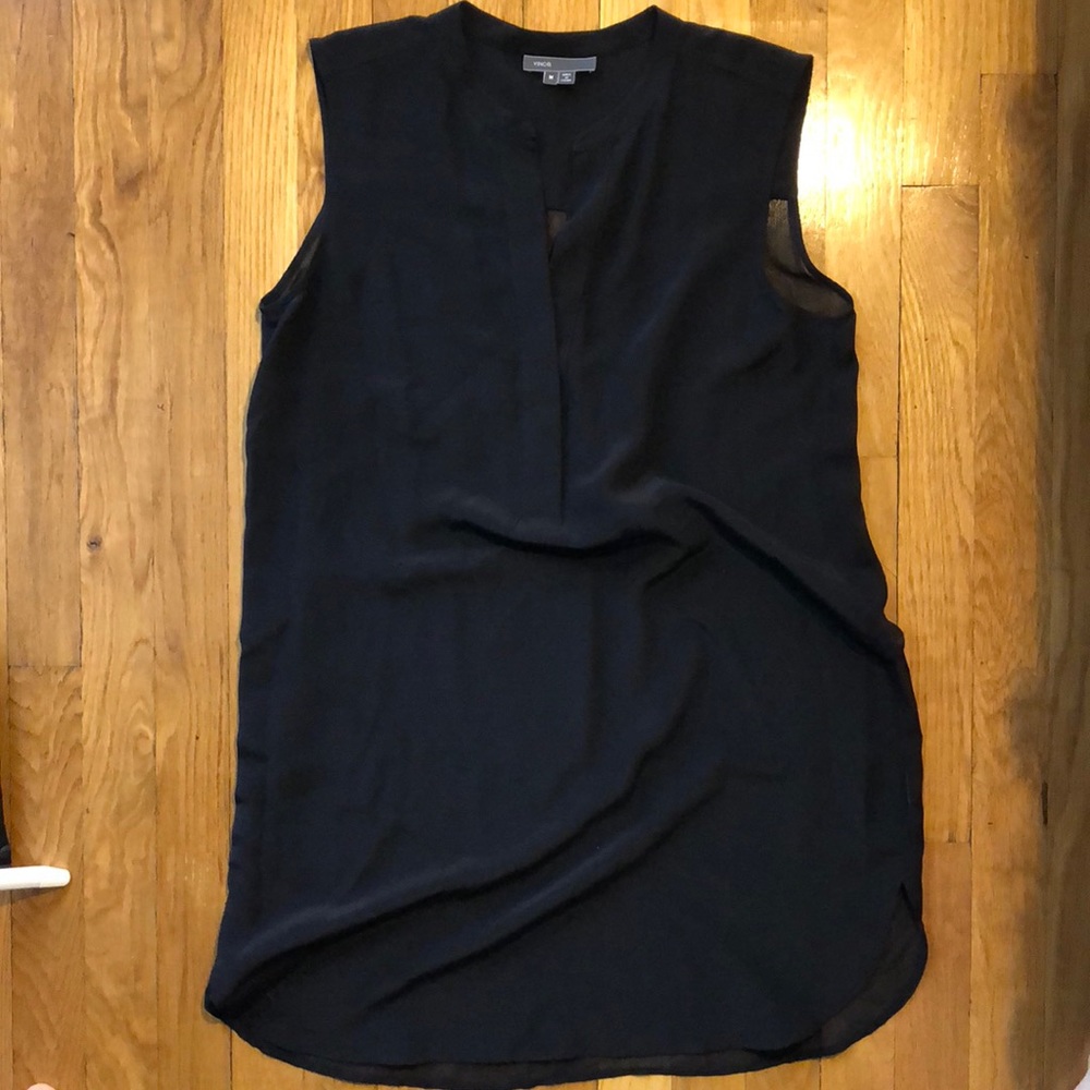 Vince Black Tunic